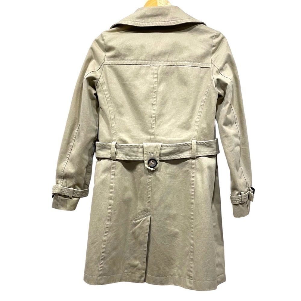 Zara Beige Trench Coat - Picture 4 of 12